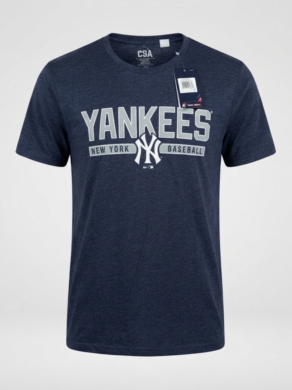 New York Yankees MLB CSA Men’s Large Navy Graphic T-Shirt NWT